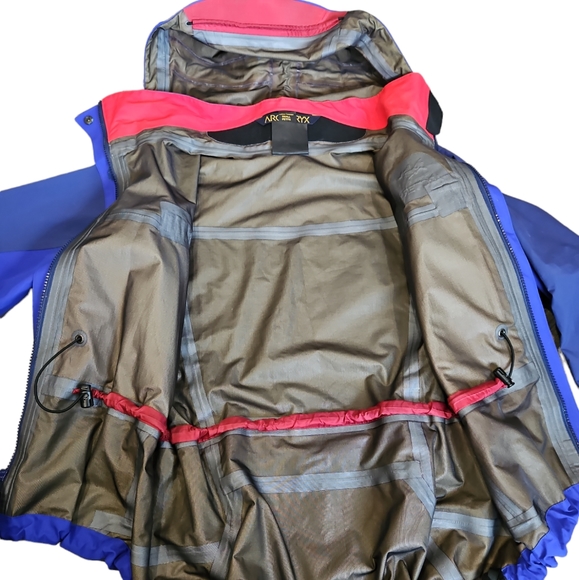 Women's 1998 Arc'teryx Theta AR Too Blue Goretex Rare Sz S - Picture 7 of 12